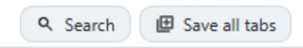 A close-up of the right end of the bar showing the Search button.